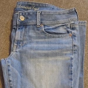 American Eagle Kick Boot Jeans Size 10